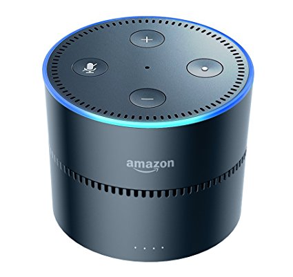 Evo - an intelligent Battery Base for Amazon Echo Dot 2nd Generation ("Alexa" unlimited) (EVO Black for Echo Dot 2nd Gen)