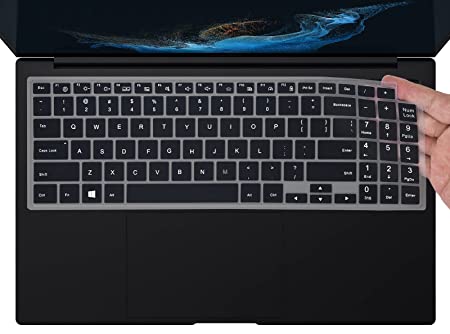 CaseBuy Keyboard Cover for Samsung Galaxy Book Pro 360 2-in-1 15.6 NP950QDB NP950XDB / Samsung Galaxy Book 2 Pro 15.6" NP950XED Laptop Protective Accessories, Black