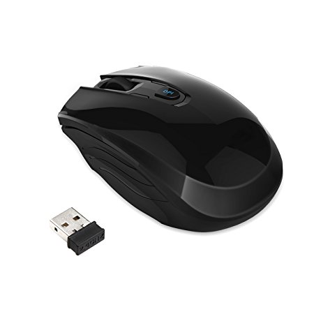 TeckNet 2.4G Wireless Mouse with Nano Receiver