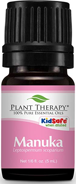 Plant Therapy Manuka Essential Oil 5 mL (1/6 oz) 100% Pure, Undiluted, Therapeutic Grade