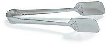 Carlisle 607695 Stainless Steel Pastry Tong, 9"