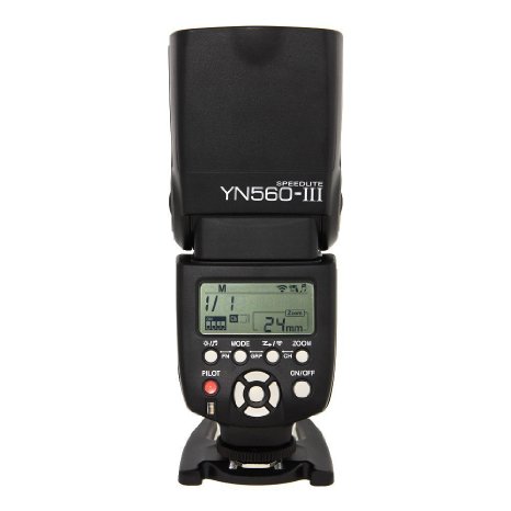Yongnuo 1198321 YN560 III YN-560lll 2.4GHz Wireless Flash Speedlite Support RF-602/603 YN560-III for Canon Nikon Pentax Olympus