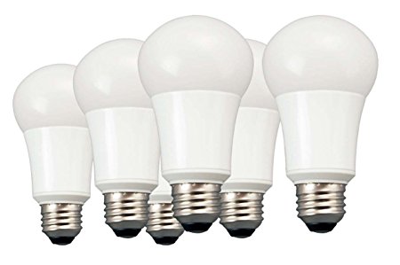 TCP  Non-Dimmable, 100W Equivalent,  A19 LED Light Bulbs, Soft White (6 Pack)
