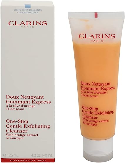 Clarins One Step Gentle Exfoliating Cleanser for Unisex, 4.2-Ounce Exfol.