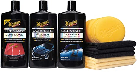 MEGUIAR'S G55162 Ultimate 3 Step Paint Care Kit