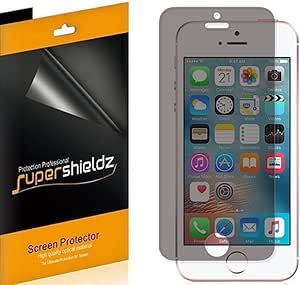 Supershieldz (2 Pack) (Privacy) Anti Spy Screen Protector Shield Designed for Apple iPhone SE (1st Gen, 2016 Edition)