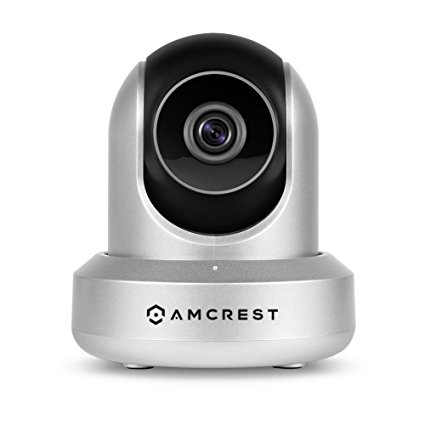 Amcrest HDSeries 720P WiFi Wireless IP Security Surveillance Camera System IPM-721S Silver (Certified Refurbished)
