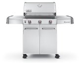 Weber Genesis 6550001 S-310 Stainless-Steel 637-Square-Inch 38000-BTU Liquid-Propane Gas Grill