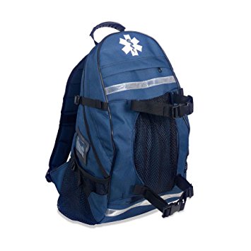 Arsenal 5243 Medic First Responder Trauma Backpack Jump Bag, Blue