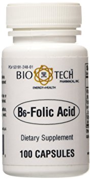 BioTech Pharmacal - B6 Folic Acid - 100 Count