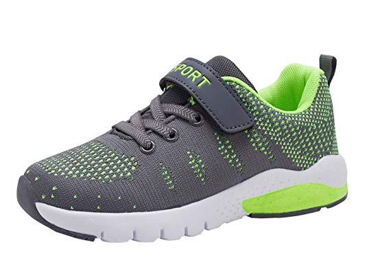 MAYZERO Kids Tennis Shoes Breathable Athletic Shoes Lightweight Walking Running Shoes Fashion Sneakers for Boys and Girls