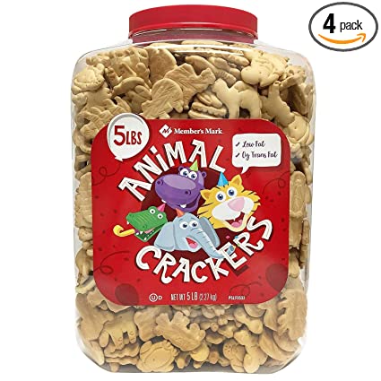 Member's Mark Animal Crackers (5 lbs.) - Pack of 4