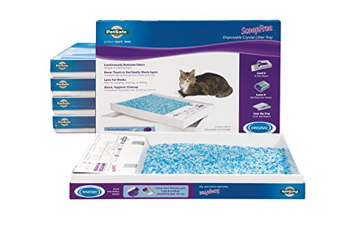 ScoopFree Litter Tray Refills with Premium Blue Crystals - Pack of 6