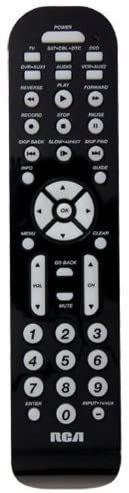 RCA 6 Device Universal Remote Control (RCR6473Z)