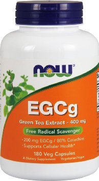 NOW Foods EGCg Green Tea Extract  400mg 180 Vcaps