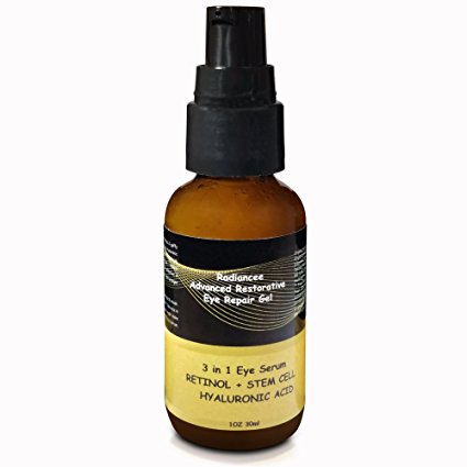 Retinol Serum 2.0 % with Hyaluronic Acid and Stem cells for Eyes Face and Neck 1 oz - Best Gift for You , on Sale $21.99 - Buy Now
