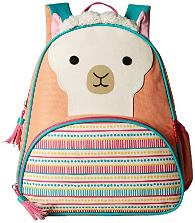 Skip Hop Toddler Backpack, 12" Llama School Bag, Multi