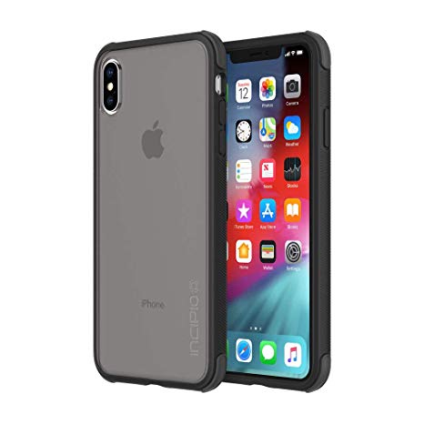 Incipio Reprieve [Sport] Protective Case for iPhone Xs Max (6.5") with Reinforced Corners and Sporty Anti-Slip Grip - Black