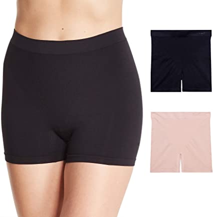 Gloria Vanderbilt Womens 2 Pack Seamless Boyleg Shapewear Short