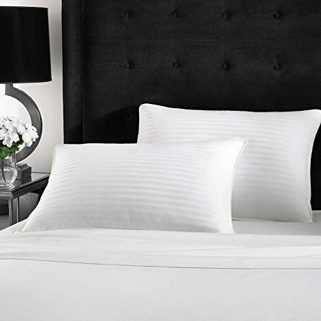Beckham Luxury Linens Beckham Hotel Collection Gel Pillow (2-Pack) - Luxury Plush Gel Pillow - Dust Mite Resistant & Hypoallergenic - Standard White