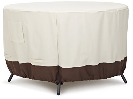 AmazonBasics Round Dining Table Patio Cover - 48-Inch