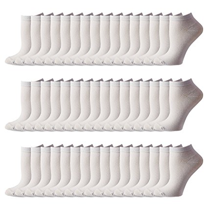Definitions NY Women's No Show Socks Bulk Wholesale Offer 48 Pairs