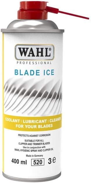 WAHL Blade Ice, Blade Maintenance, Cooling Spray for Clippers and Trimmers, Lubricating Clipper Sprays, Cools Blades, Reduces Friction, Removes Dirt and Debris