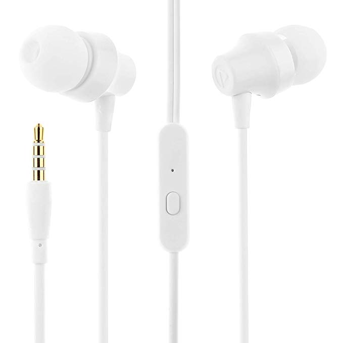 pangshi Earbuds in Ear Headphones Sports Earphones Stereo Waterproof in Ear Headset with Microphone Compatible for Mp3 Mp4 and More Android Smartphones Huawei