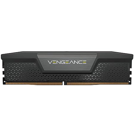 CORSAIR Vengeance 16GB RAM (1x16GB) DDR5 DRAM 5600MHz Memory Kit Black CMK16GX5M1B5600C40