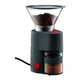 Bodum Bistro Electric Burr Coffee Grinder Black