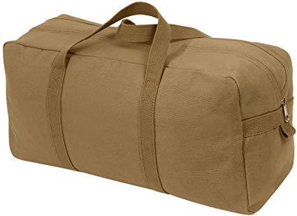 Rothco Canvas Tanker Style Tool Bag, Coyote Brown