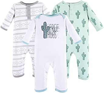 Yoga Sprout Baby Girls' Cotton Coveralls