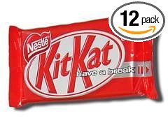 Nestle Kit Kat Bar 4 Finger (England) England (12 Pack)