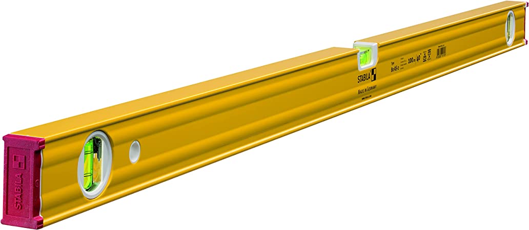 Stabila 2 80AS 100CM D/P Level (40"), Yellow
