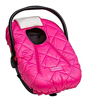 Cozy Cover Premium Infant Car Seat Cover (Pink) With Polar Fleece - The Industry Leading Infant Carrier Cover Trusted By Over 5.5 Million Moms For Keeping Your Baby Warm
