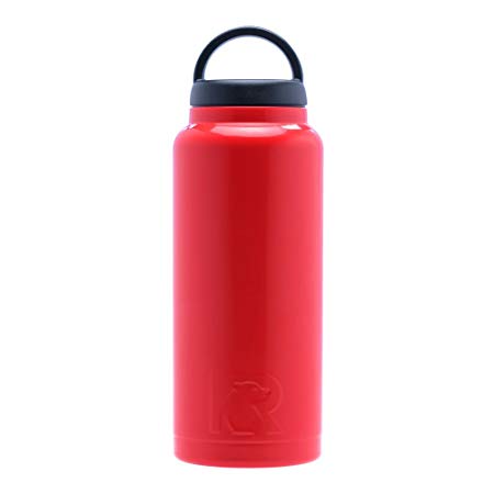 RTIC 219 Double Wall Vacuum Insulated Bottle, 36 oz, Red