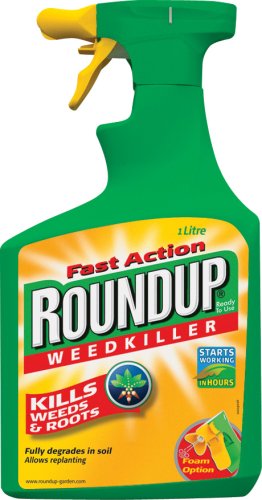 Roundup Fast Action Weedkiller Spray (Ready to Use), 1 L