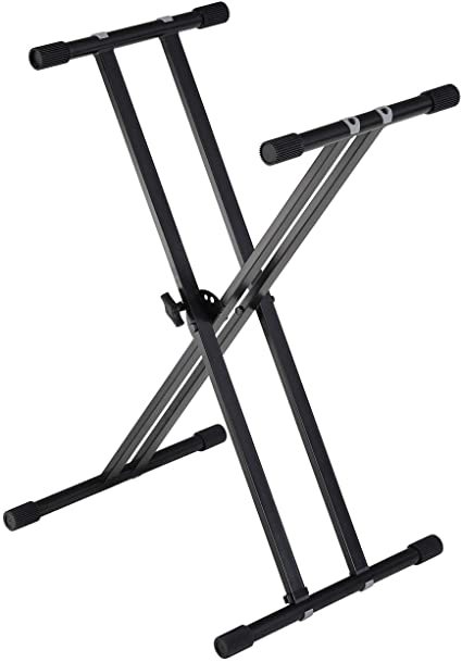 FITUEYES Double-X Keyboard Stand Adjustable eavy Duty Premium Stand