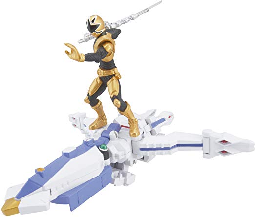 Power Ranger Zord Vehicle w/Figure, OctoZord with Gold Ranger