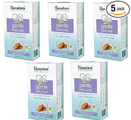 Baby Care Gental Baby Soap (125g, Pack of 5)