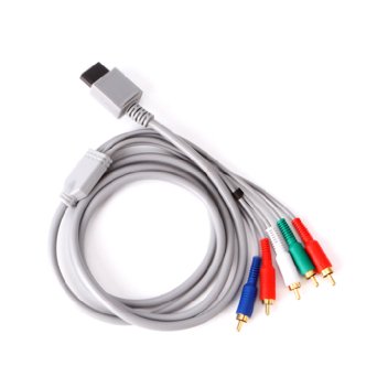 HDE Component HDTV AV Audio Video Cable for Nintendo Wii and Wii U High Definition