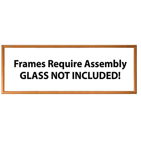 MasterPieces Accessories, Solid Wood Frame for 1000 Pieces Jigsaw Puzzles, Natural Finish, 13" x 39", Glass Not Included