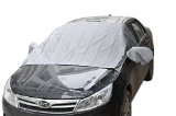 SENWOW Car Outside Front Window Magnet Snow Shade Thickening Cotton Cover with Flaps GREY