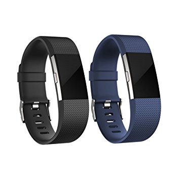 For Fitbit Charge 2 Bands, Adjustable Replacement Sport Strap Bands for Fitbit Charge 2 Smartwatch Fitness Wristband