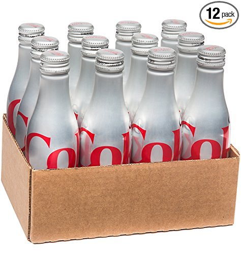 Diet Coke Aluminum Bottle, 8.5 Ounce (Pack of 12)