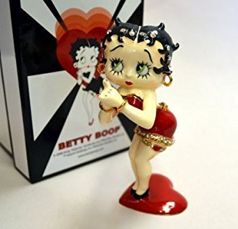 Betty Boop The Red Heart Trinket Box Giftware