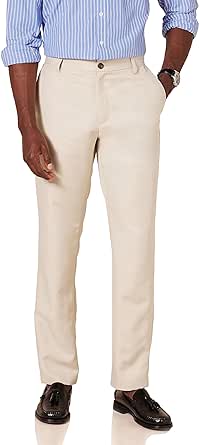 Amazon Essentials Men's Slim-Fit Flat-Front Dress Pant