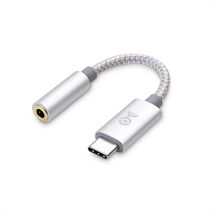 Cable Matters Premium Braided USB C to 3.5mm Headphone Adapter for Samsung Galaxy S10, S10 , Note 10, Note 10 , Google Pixel 3, Pixel 3 XL, Pixel 4, Pixel 4 XL, iPad Pro, and More