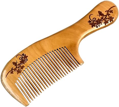 MYLB Hair Comb - No Static Wooden Tooth Comb - Natural Wood Comb for Women and Men