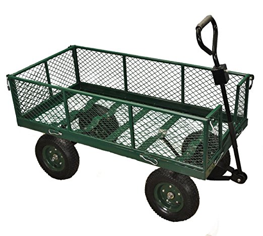Selections GF3028 Large Garden Trolley Cart